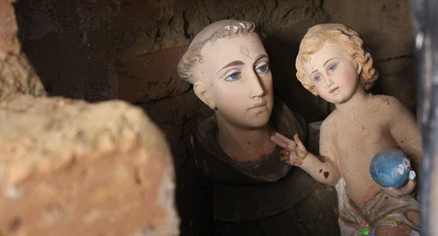 Imagem encontrada na igreja Matriz de Valença